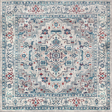 Edison modern Persian Vintage Medallion Area Rug